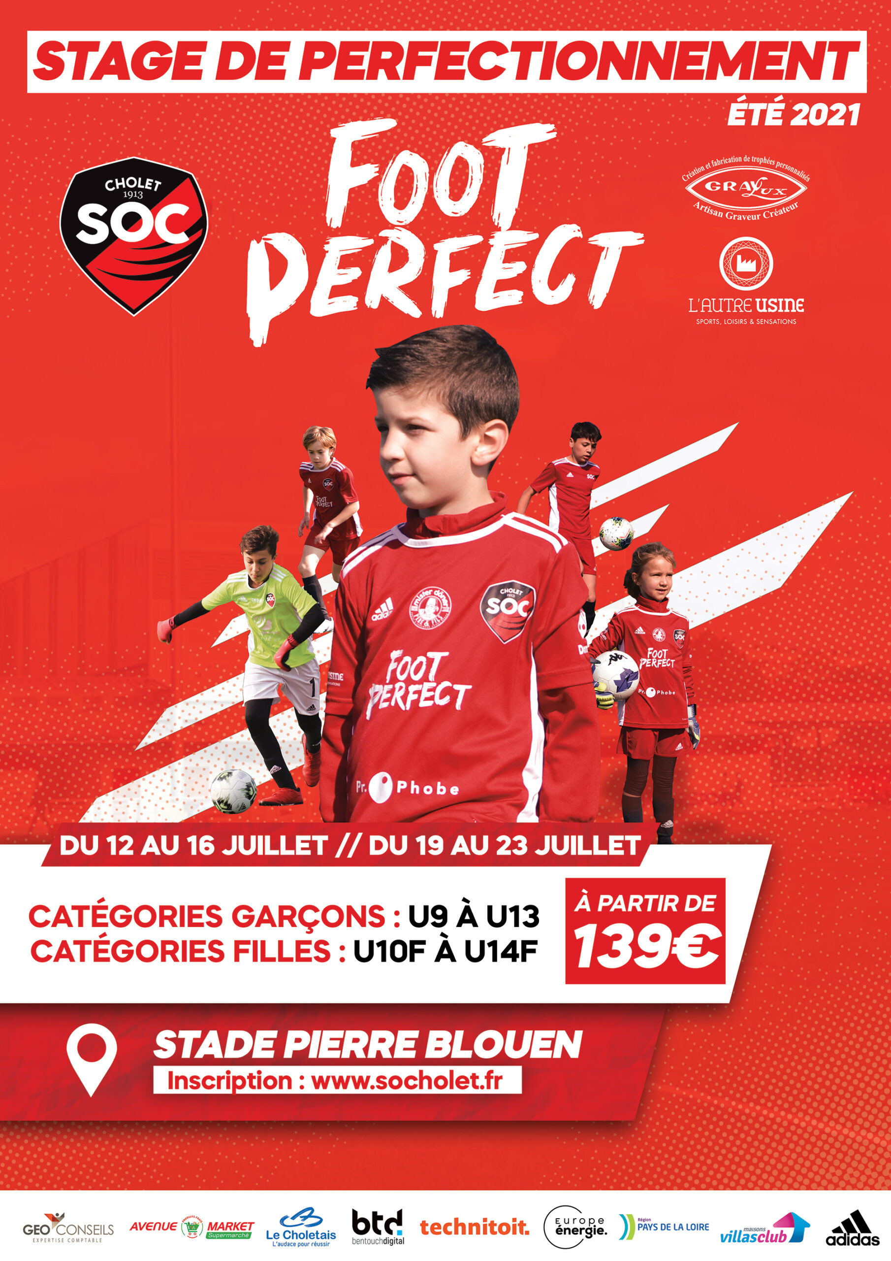 affiche foot perfect été 2021